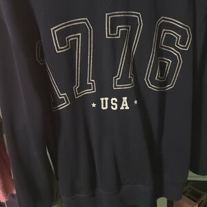 Navy 1776 USA Sweatshirt